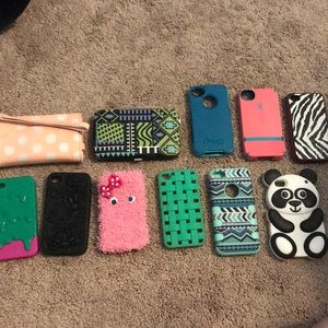 iPhone 4 cases and wallet